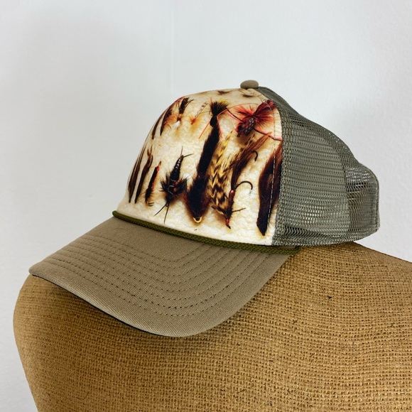 Patagonia Interstate Baseball Trucker Hat Fly Fishing Lures Snap Outdoor Sport